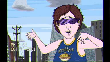 Jeff y unos aliens 1x8