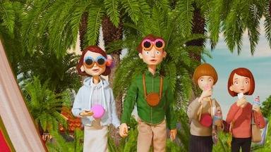 Rilakkuma va al parque temático 1x6