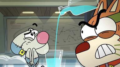 Boy Girl Dog Cat Mouse Cheese 1x8