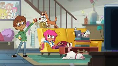 Boy Girl Dog Cat Mouse Cheese 1x1